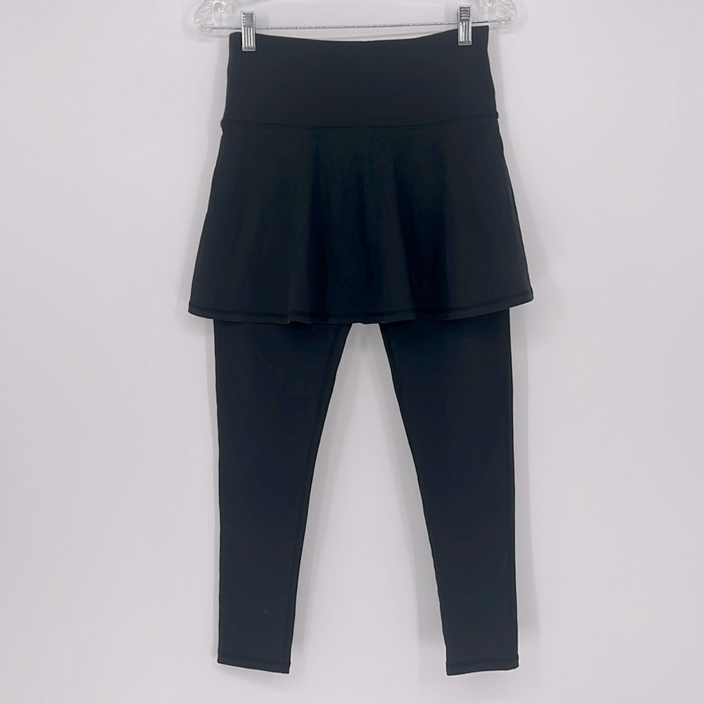 Electric Yoga Serena Sport Studio Leggings Mini Skirt Overlay Large New W/ Tags! — image 7 of 8